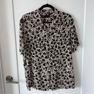 All Saints Floral Printed Shirt - Medium